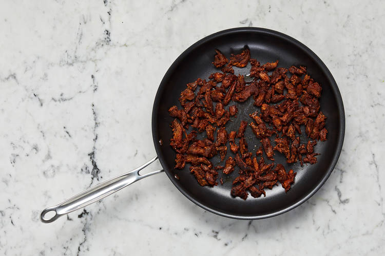 Cook plant-based protein