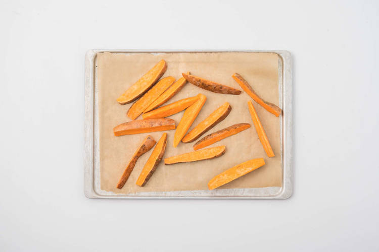 Prep & Roast Sweet Potato Wedges