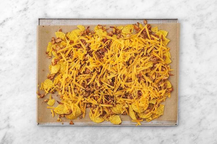 Assemble and finish nachos