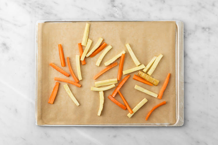 Préparer les frites