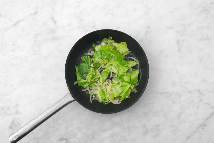 Cuire le chou pointu