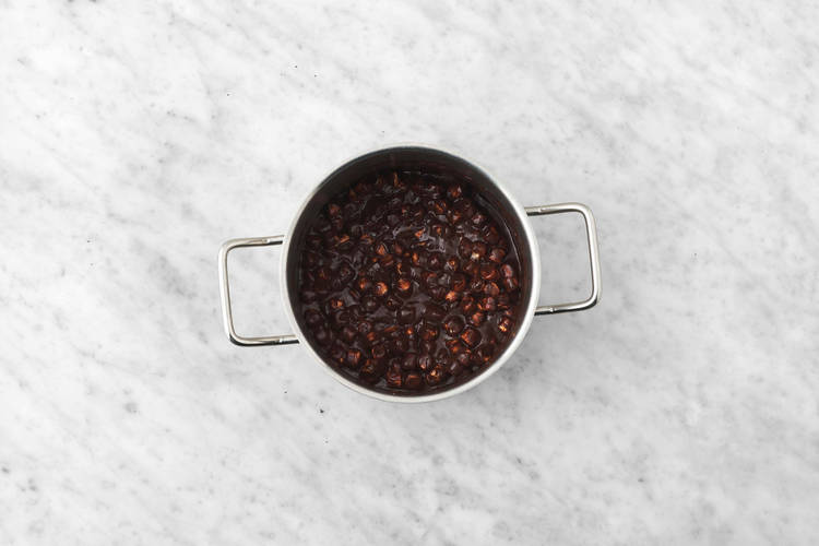 Make chocolate mixture