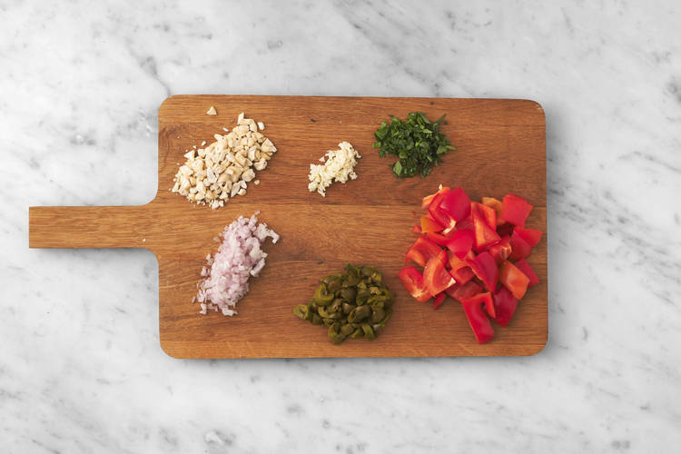 Forbered grøntsager