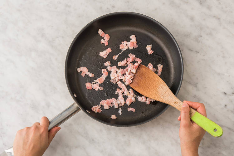 Speck anbraten