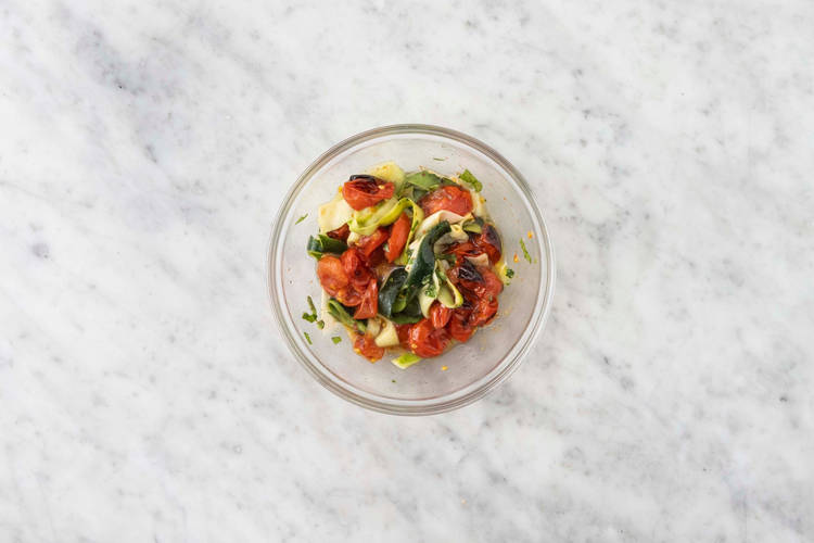Blanda tomatsallad
