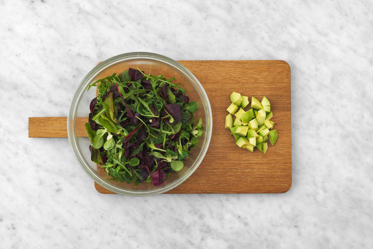 Forbered grøntsager