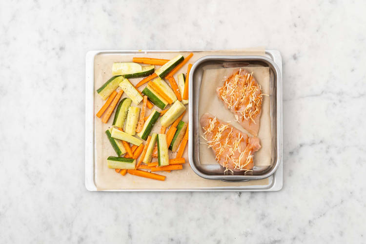 Poulet gratinieren
