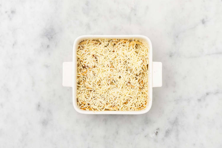 Spätzle überbacken