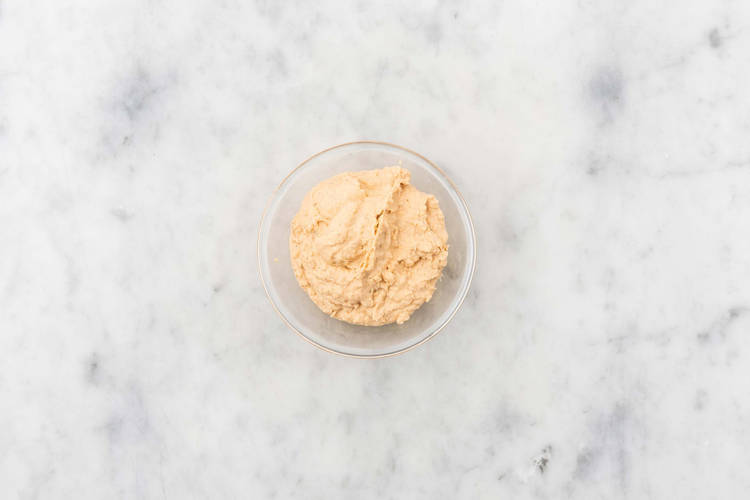 Für den Bohnen-Hummus