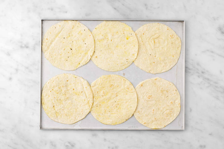 Prepare tortillas