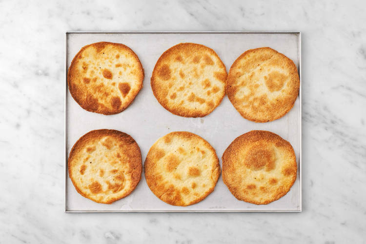 Bake tortillas