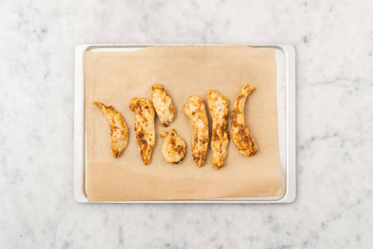 Préparer et faire cuire le poulet