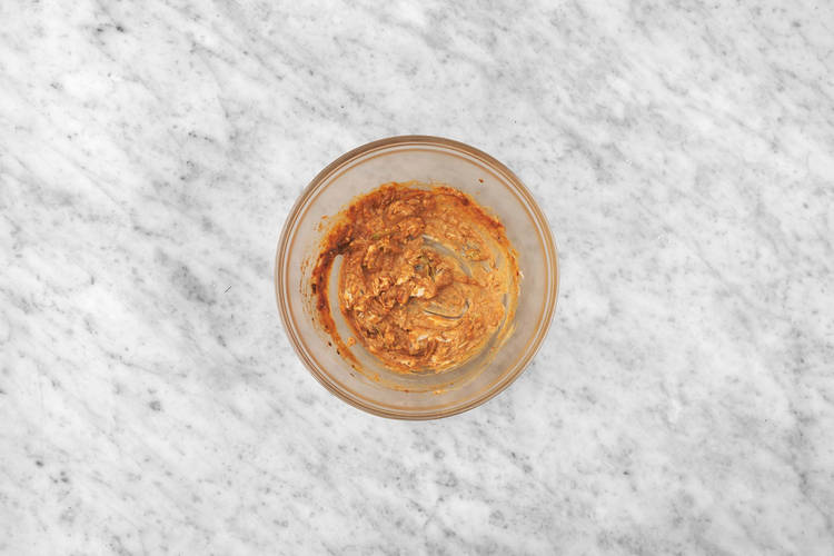 Cook pasta and make sauce