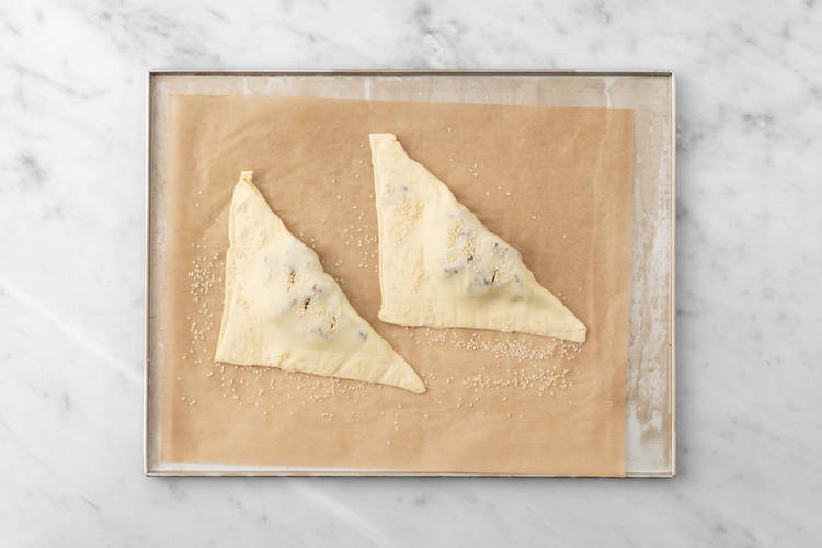 Assemble and bake hand pies