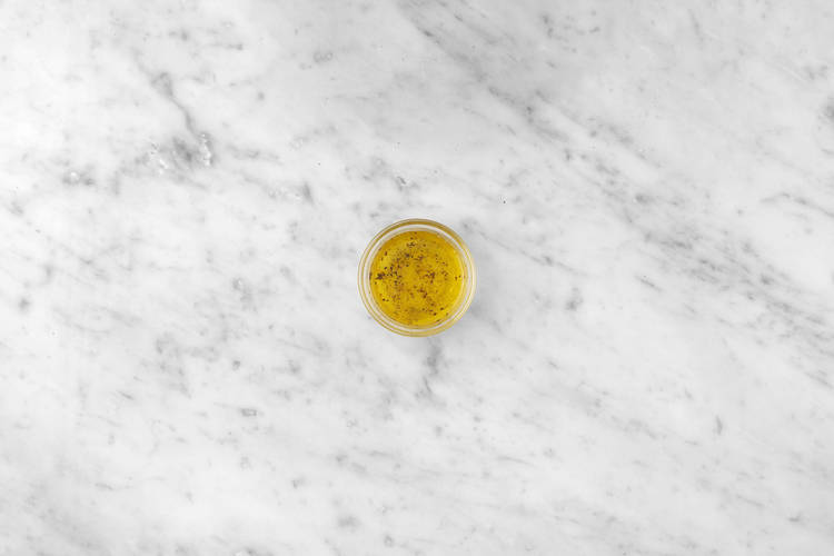 Préparer la vinaigrette