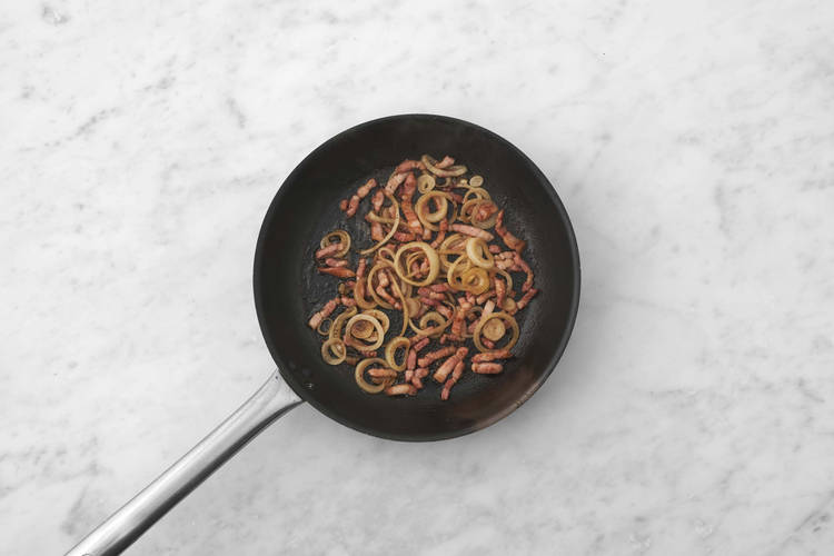 Prep and make bacon jam