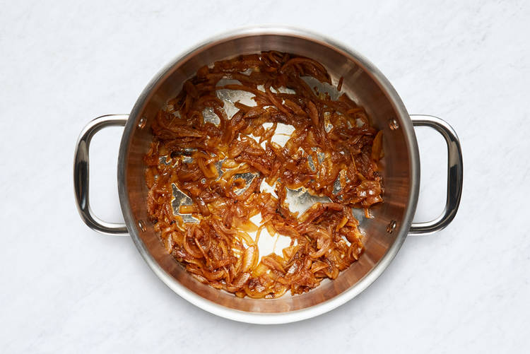 Prep and start creamy beans