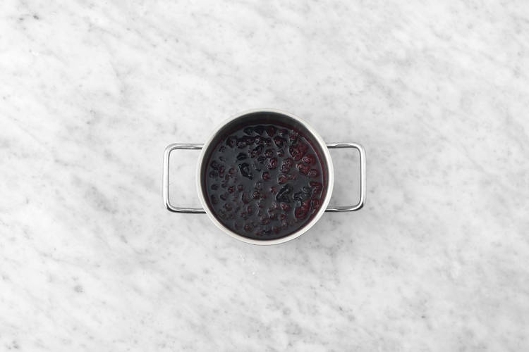 Make the Blueberry Mixture
