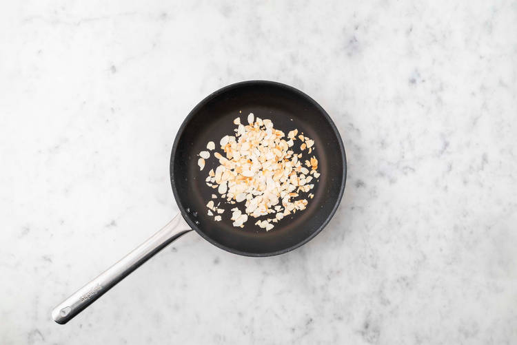 Prep and toast almonds