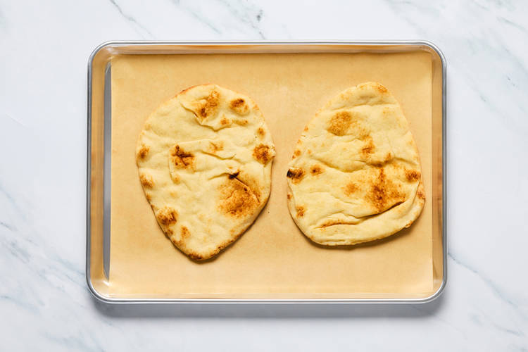 Toast flatbreads