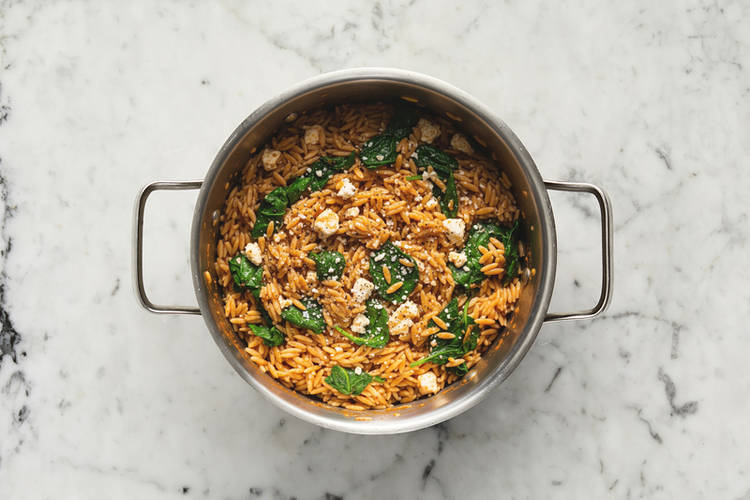 Cook orzo
