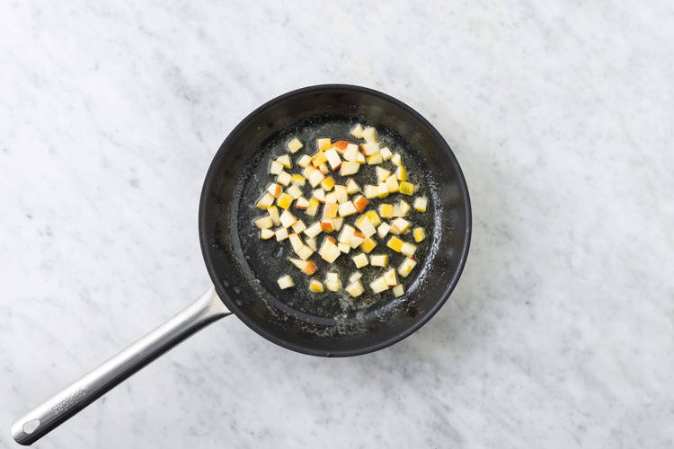 Sauté apples