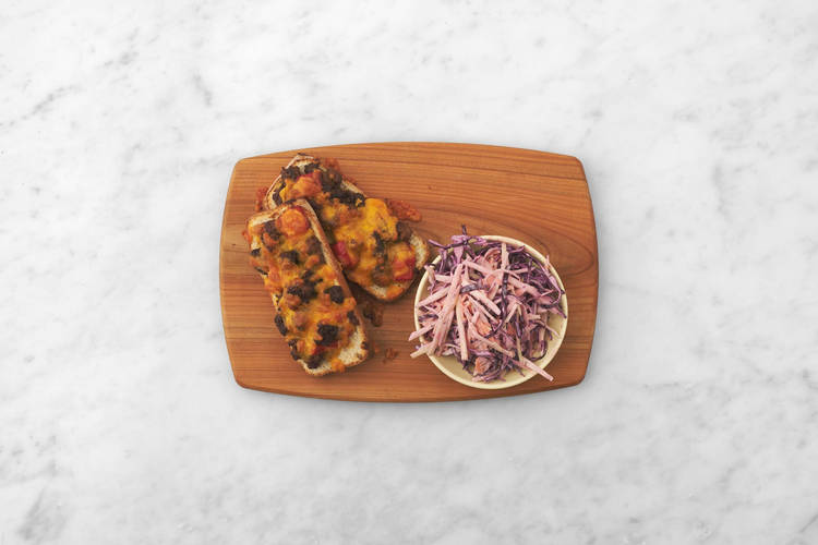 Make coleslaw and serve