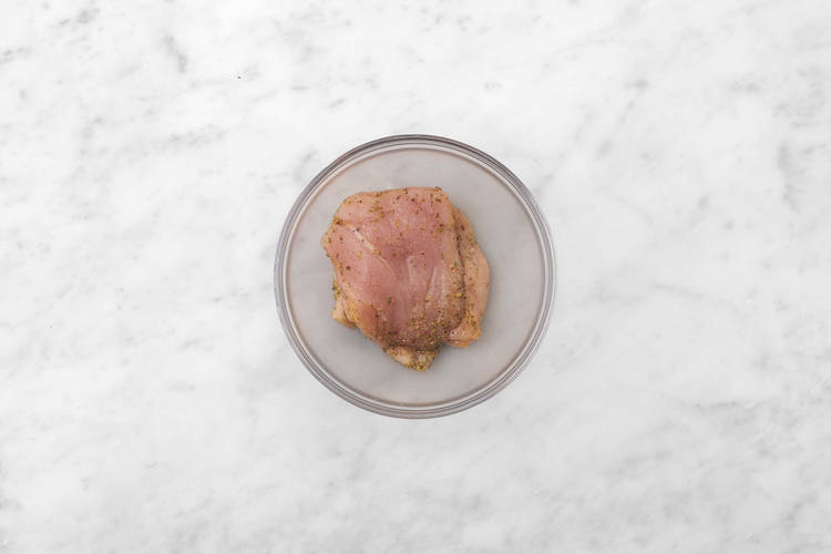 Préparer les ingrédients à griller