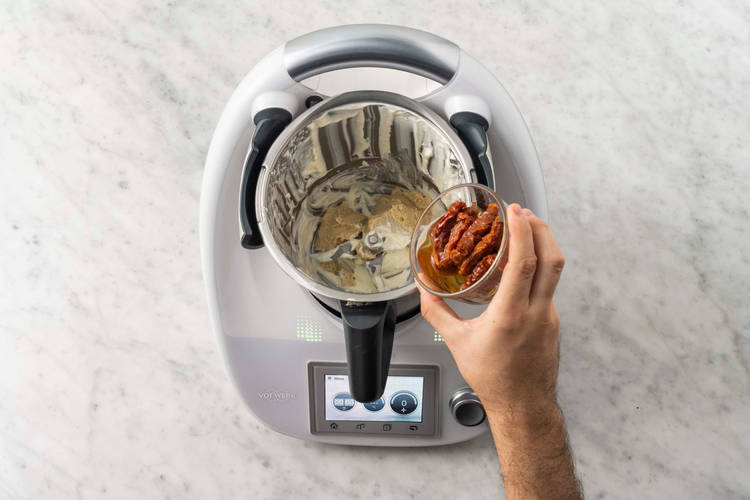 Für den Tomaten-Hummus