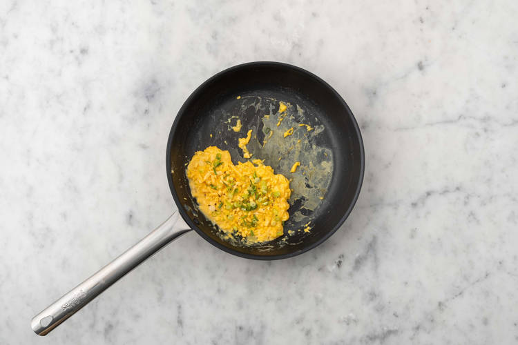 Scramble eggs