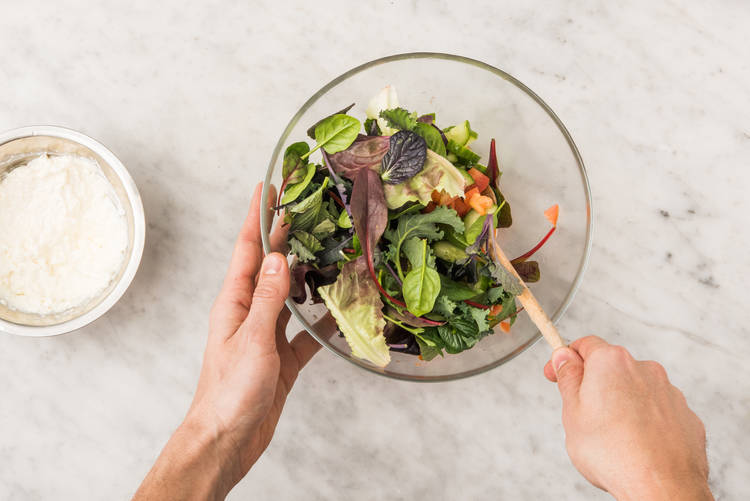 5 MAKE SALAD AND MAYO