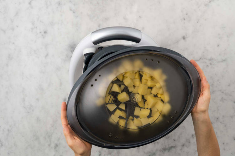 Kartoffeln garen