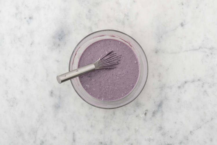 Combine cake mixture