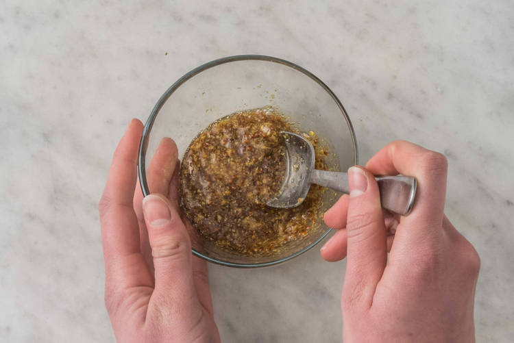 Préparer la sauce érable-moutarde