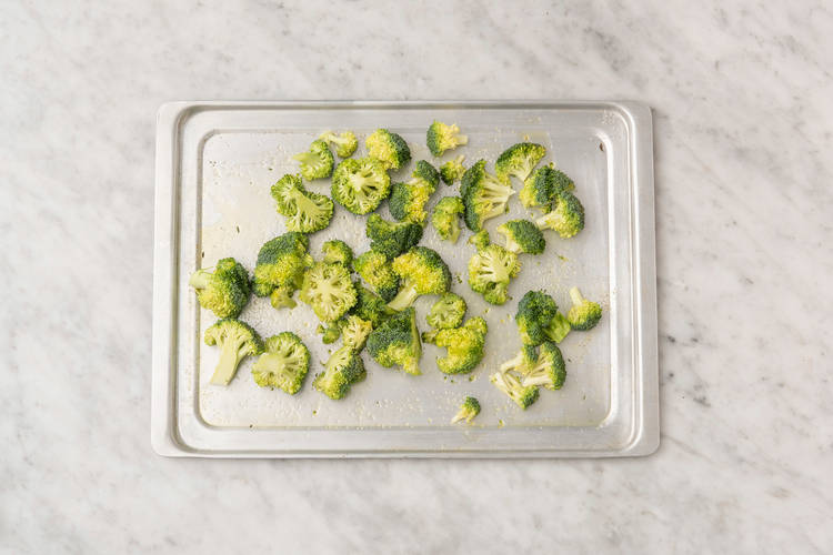 Préparer et faire rôtir le brocoli