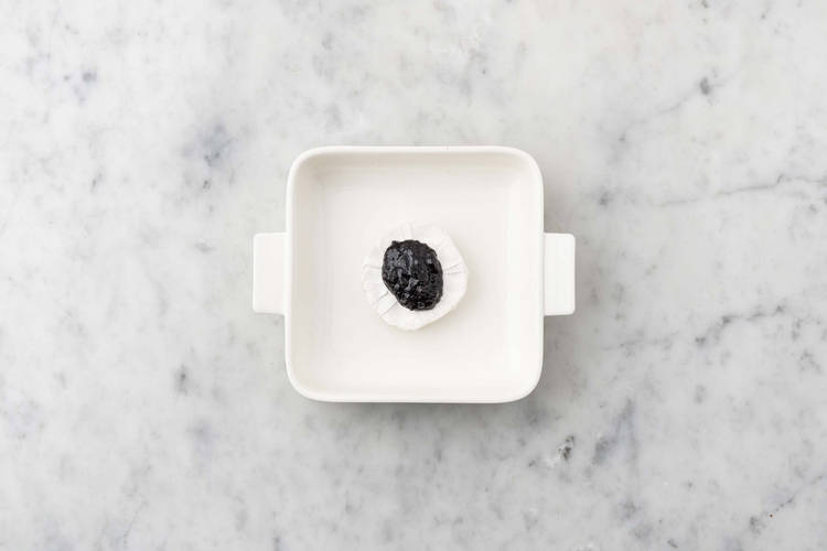 Bake brie and toast walnuts