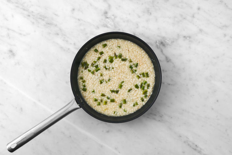 Cuire le risotto 