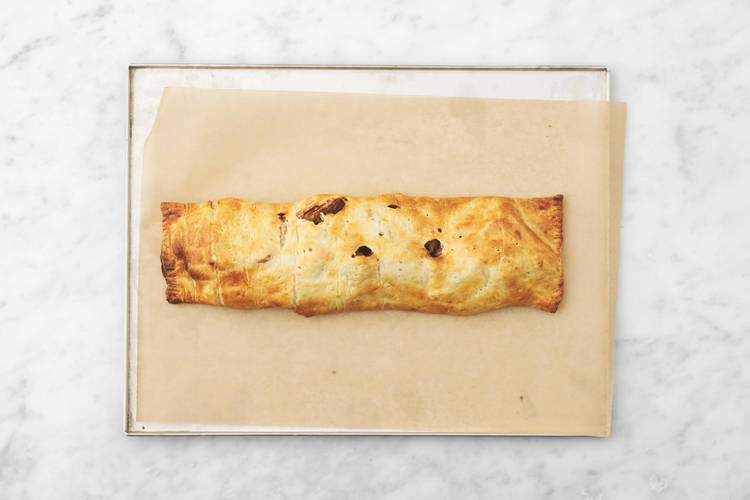 Enfourner le strudel