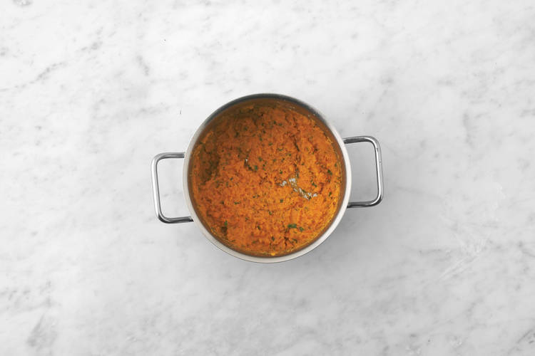 Finish prep and mash