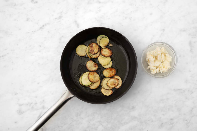 Courgette bakken