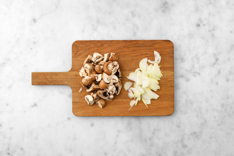 Prepara las verduras