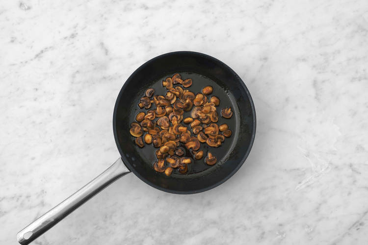 Make teriyaki mushrooms