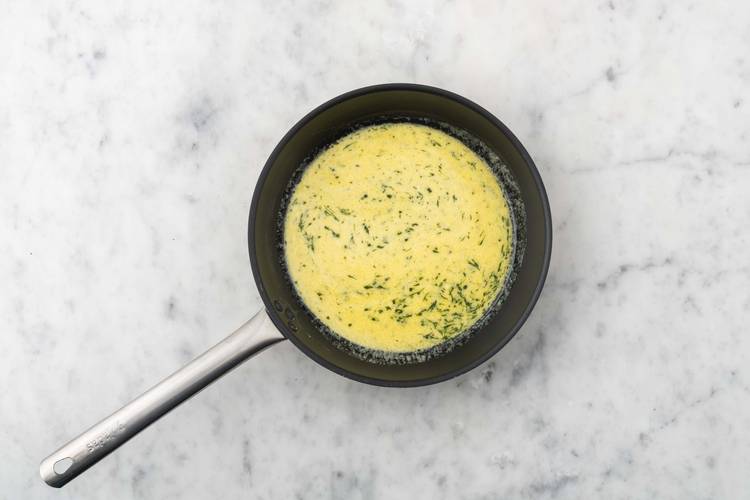 Make your Creamy Sauce