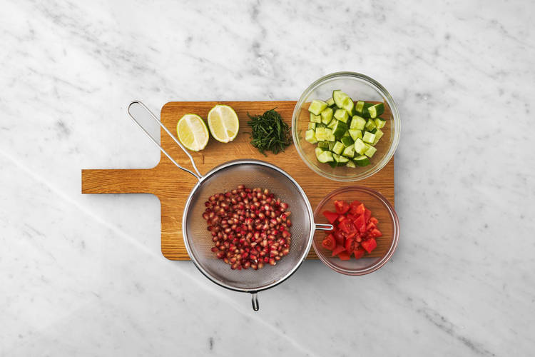 Förbered grönsaker