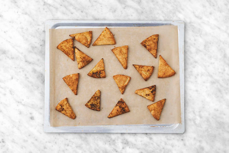 Faire les chips de pitas