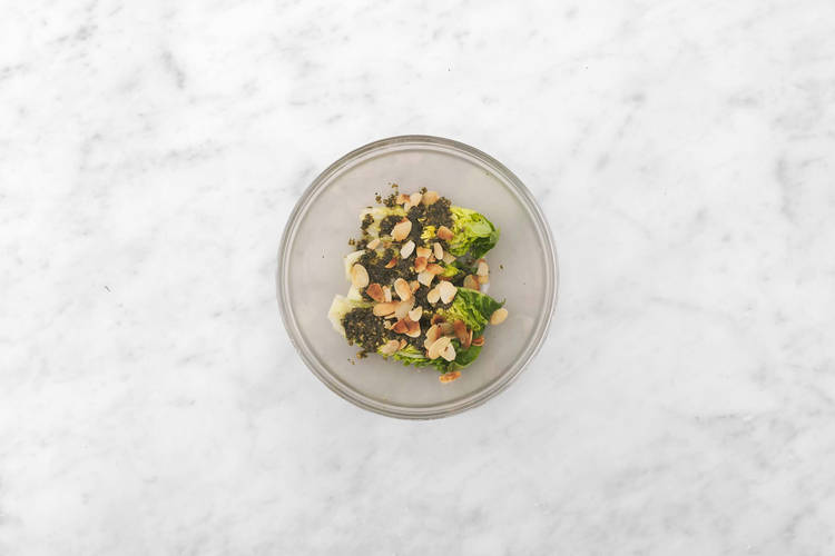 Préparer la salade