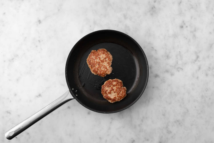 Former et cuire les galettes