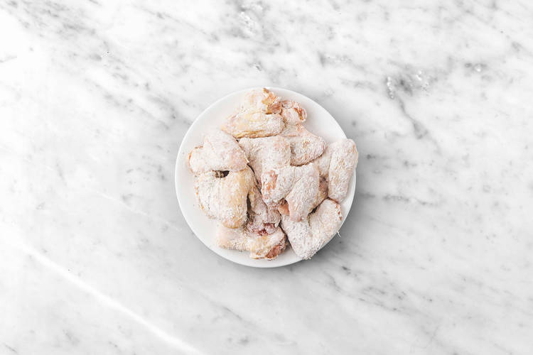 Préparer les ailes de poulet