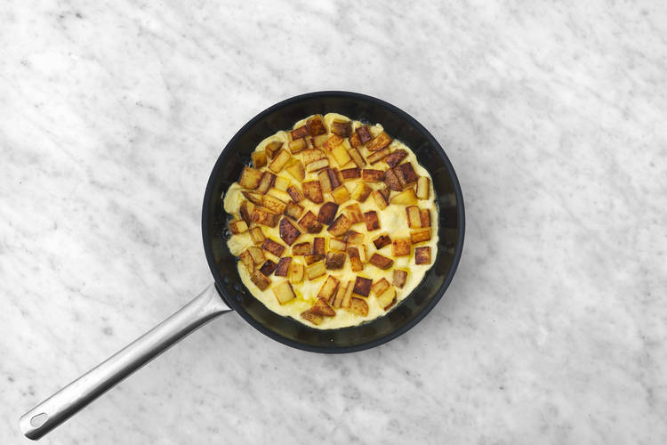 Cuocere la frittata