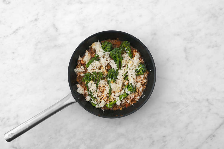 Combine your Pilaf